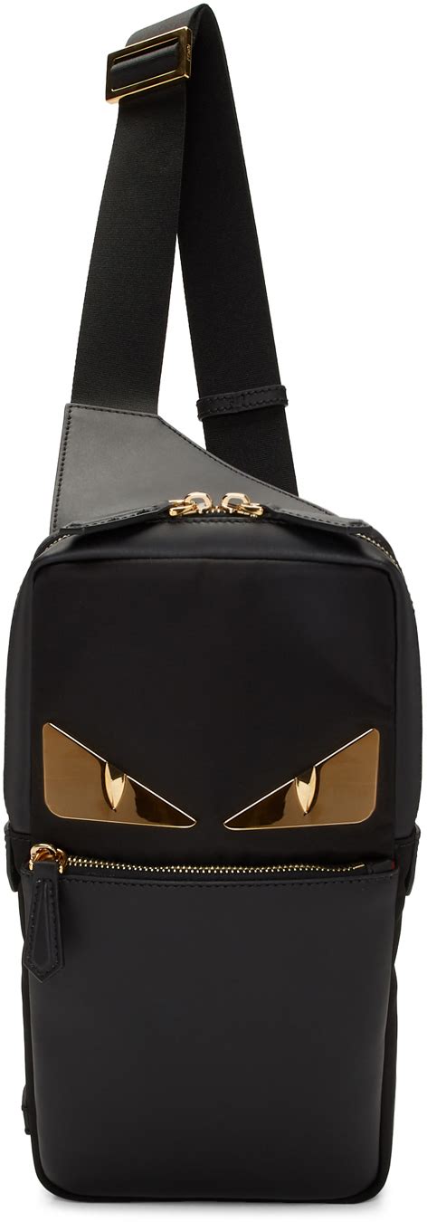 fendi bag bugs belt black|fendi bag bugs monster backpack.